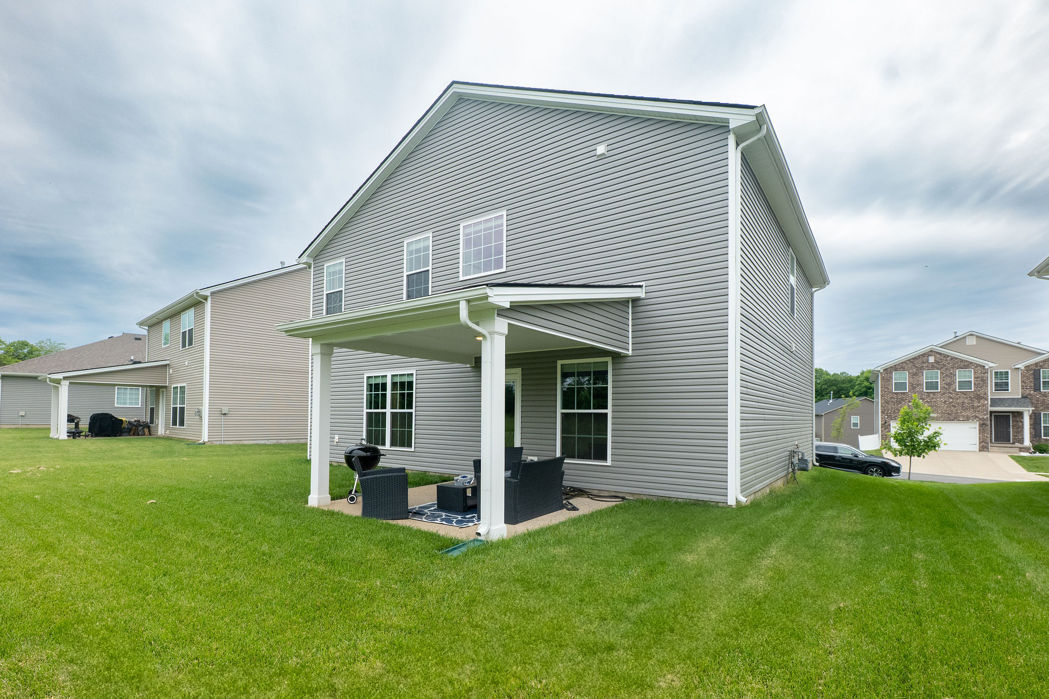 Rear patio